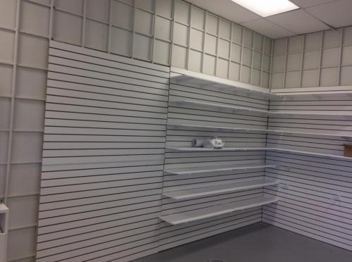 commercial construction shelving