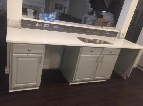 kitchen remodeling double sink install
